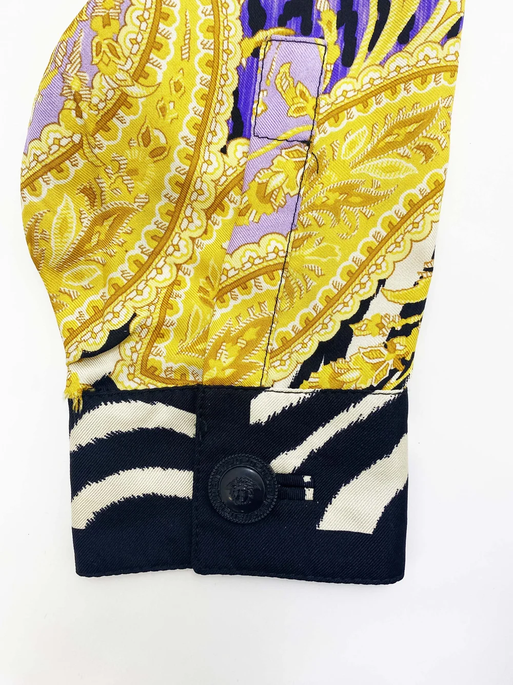 レア　GIANNI VERSACE ピカソ柄　幾何学模様 ベスト レア GIANNI VERSACE ピカソ柄 幾何学模様 ベスト レア GIANNI VERSACE